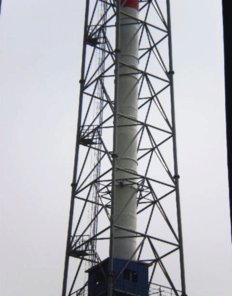 玻璃钢烟囱塔架